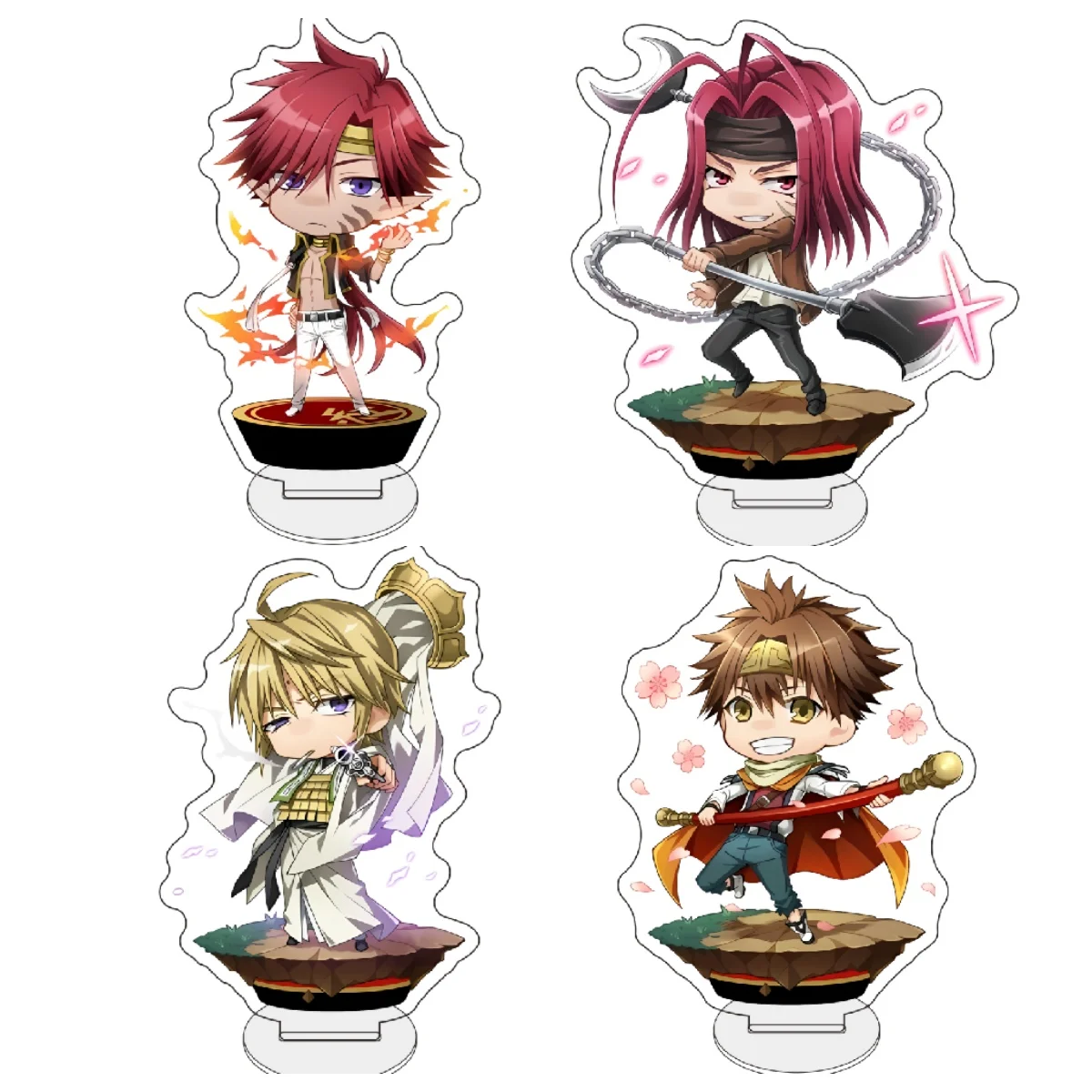 

Factory outlet store Anime Gensomaden Saiyuki Acrylic Stand Action Figurine Wholesale Collection Figure Desktop Ornaments Gift