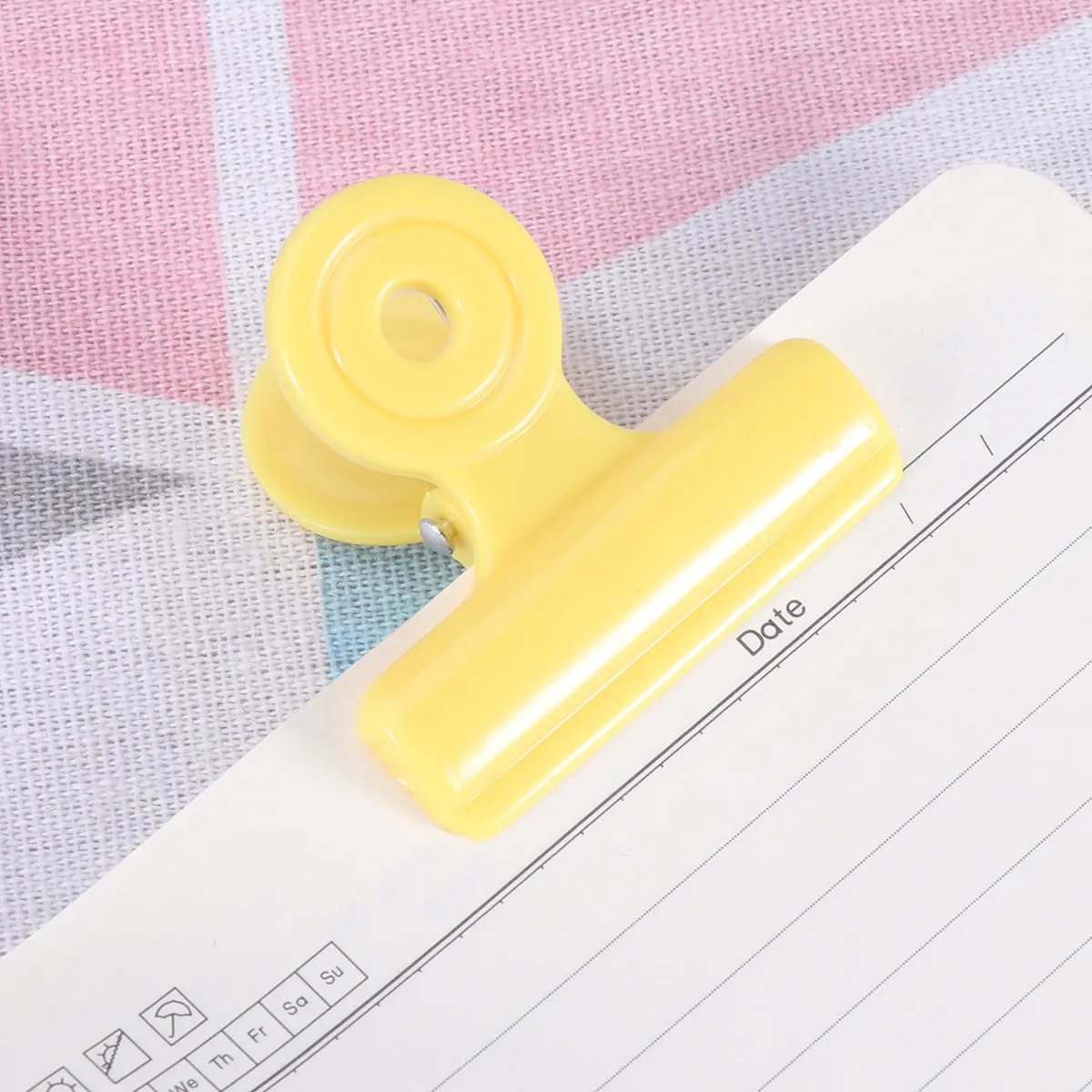 

16Pcs Plastic Bag Clips Food Storage Clips File Ticket Holder Paper Organizer Student Test Notes Craft Decor Home Office School