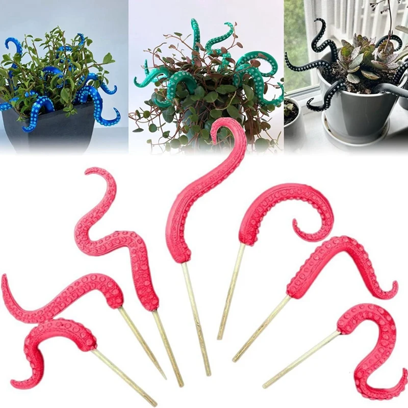 Tentacle Plant Decoration, Octopus Plant Tentacle Art Octopus Interior Decoration Garden, Plant Ornaments