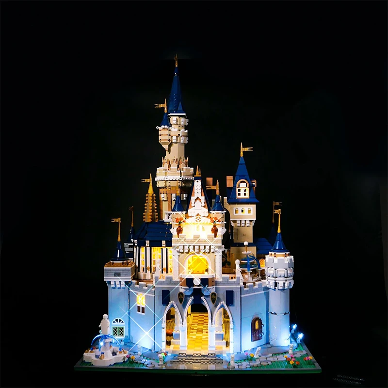 RC DIY LED Light Kit For LEGO 13132 Mouldking Paradise Princess Castle (Only LED Light,Without Blocks Model)