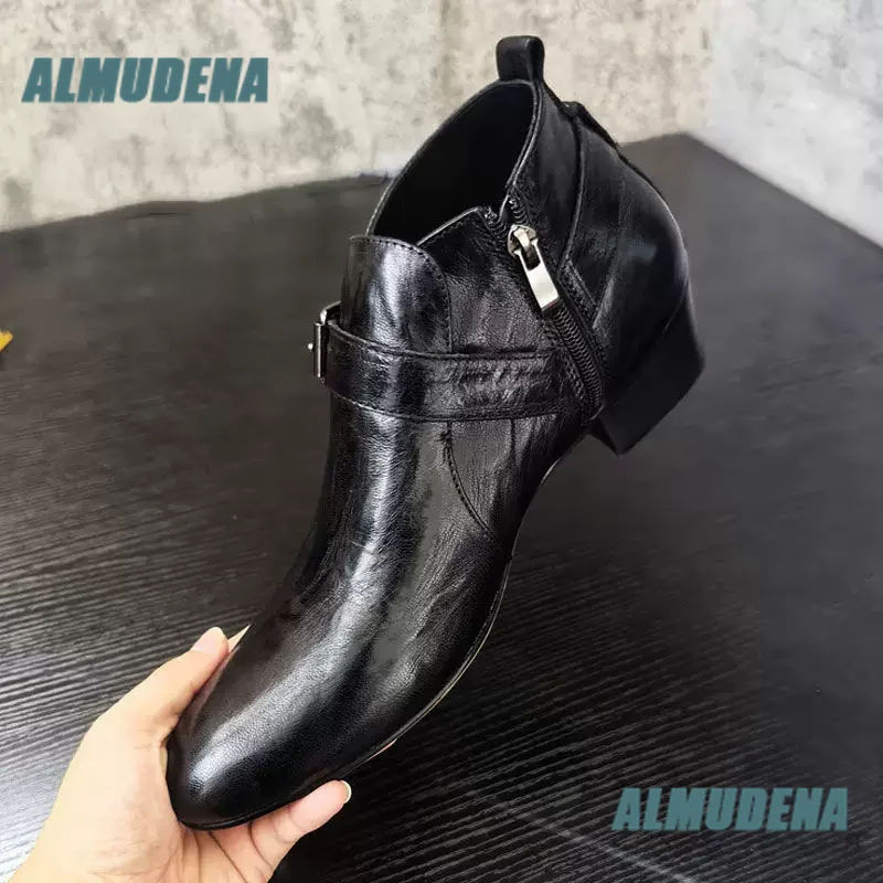 أحذية رجالية رسمية بكعب عريض و - مراجعة Men'S Formal Style وسعره