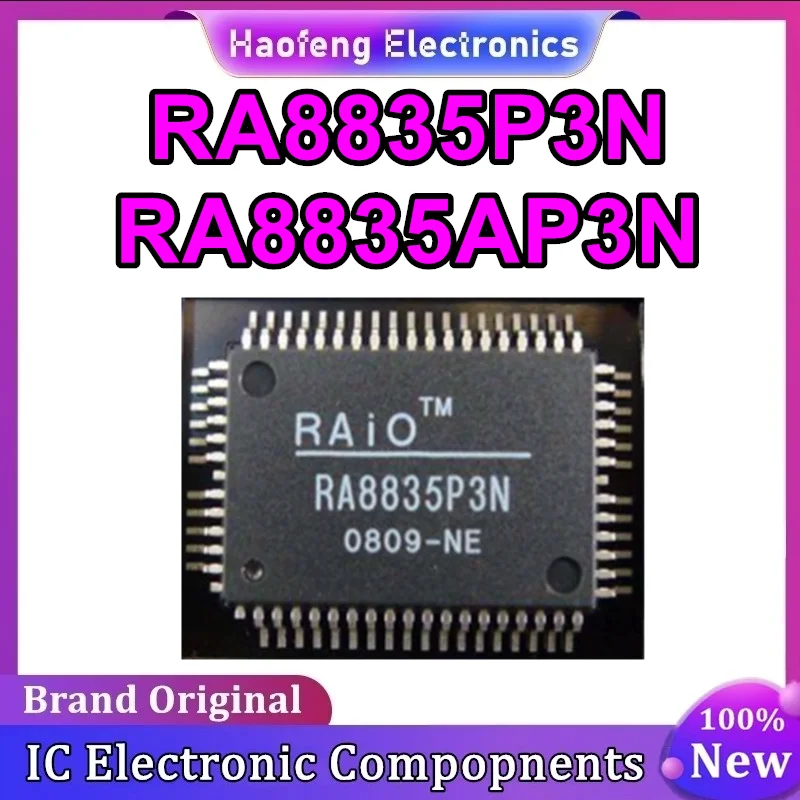 

Микросхема RA8835P3N RA8835AP3N QFP-60, 100% новая, оригинал, в наличии