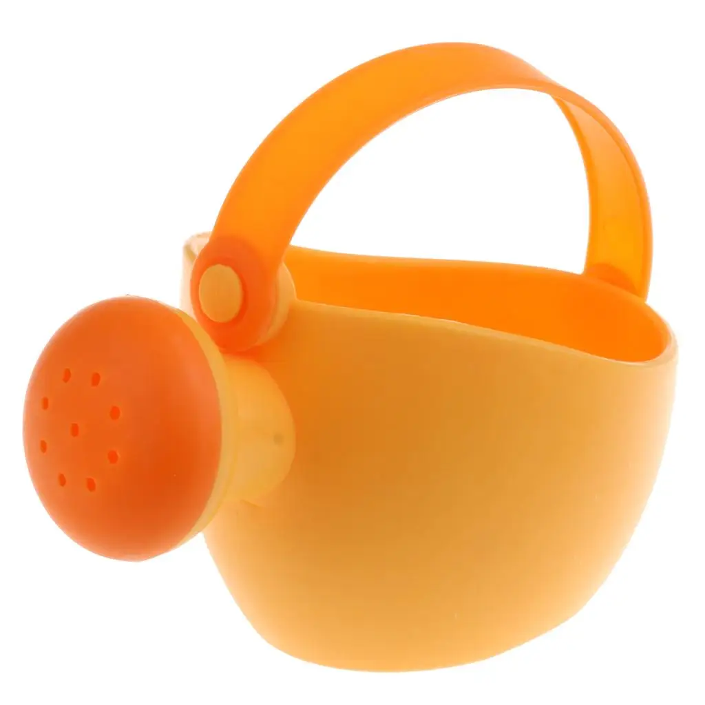 

Beach Toy Watering Bucket Kid Garden Tool Bath Pretend Play Random Color