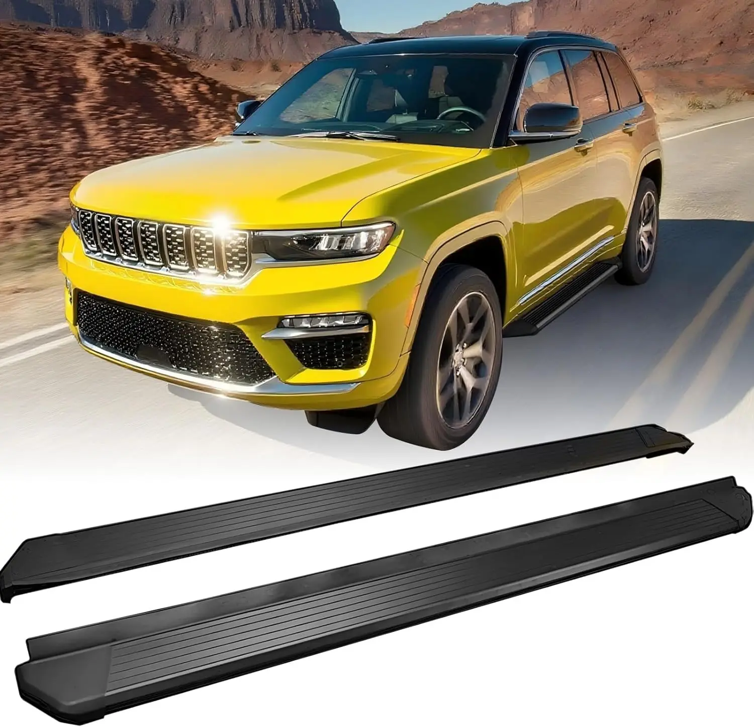 

Running Board for 2022 - 2026 SUVs, Aluminum Alloy, Silver, Anti - Corrosion and Roof - Access Support