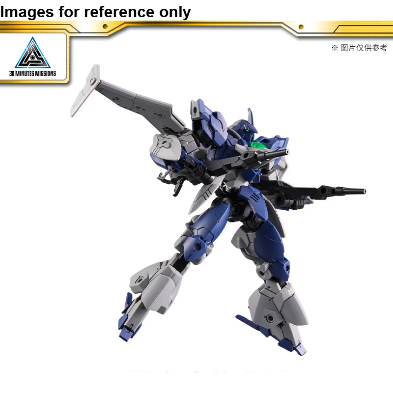 In Stock Original Bandai 30MM 1/144 bEXM-21 Verde Nova Dark Blue 30 Minutes Missions Model Kit view 5