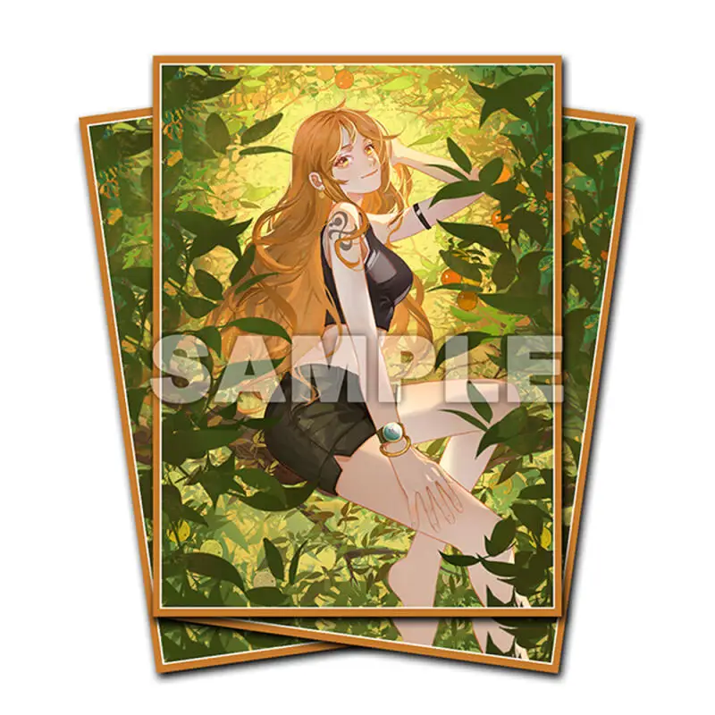 

60 шт./компл. Nami OPCG PTCG DTCG рукав для карты аниме игровая коллекция карта защитный чехол подарочная игрушка 67*92 мм