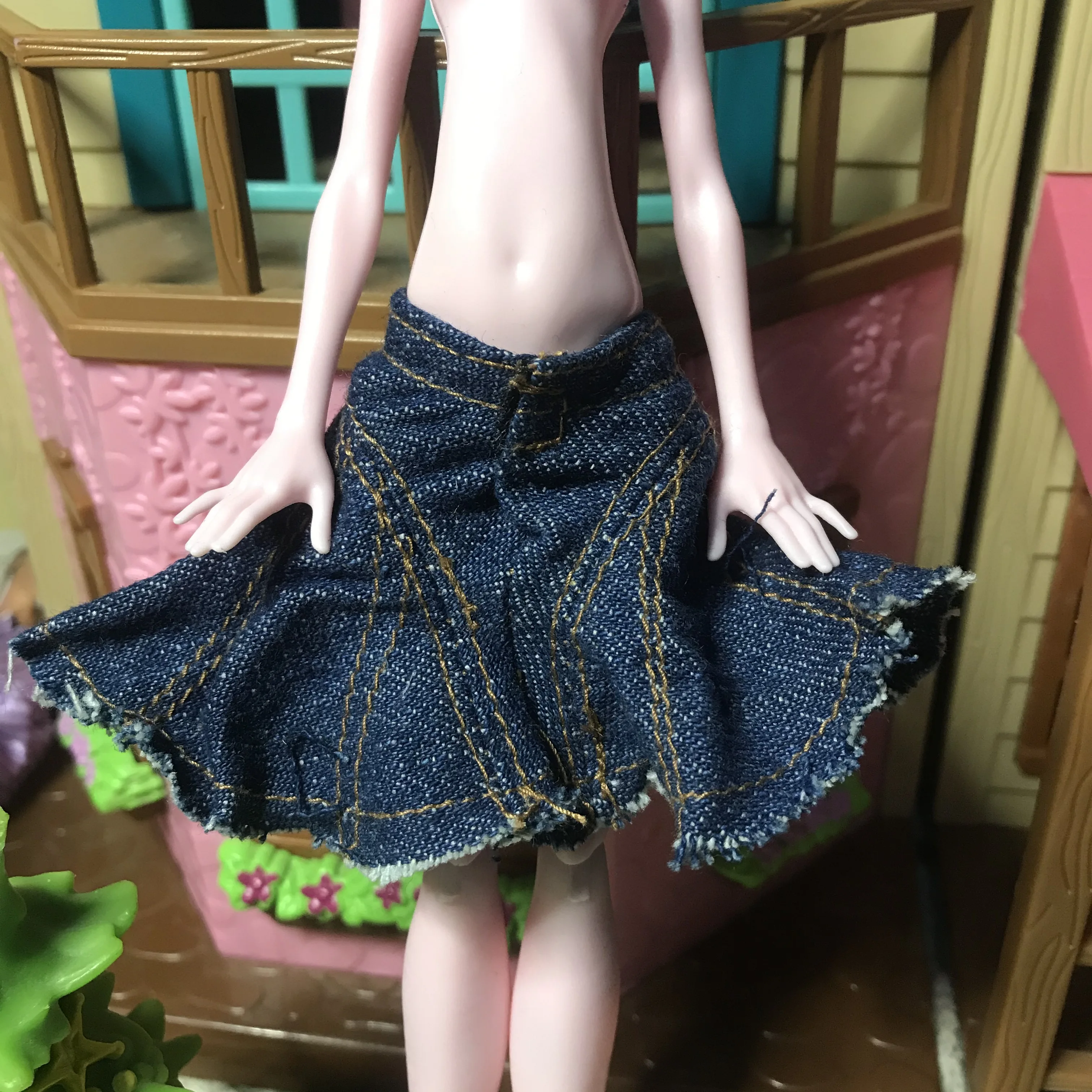 30cm Monstering High Doll for Bratzes doll Dressing Soft Casual Wear Handmade Clothes Outfit Doll Clothing Girl Toys