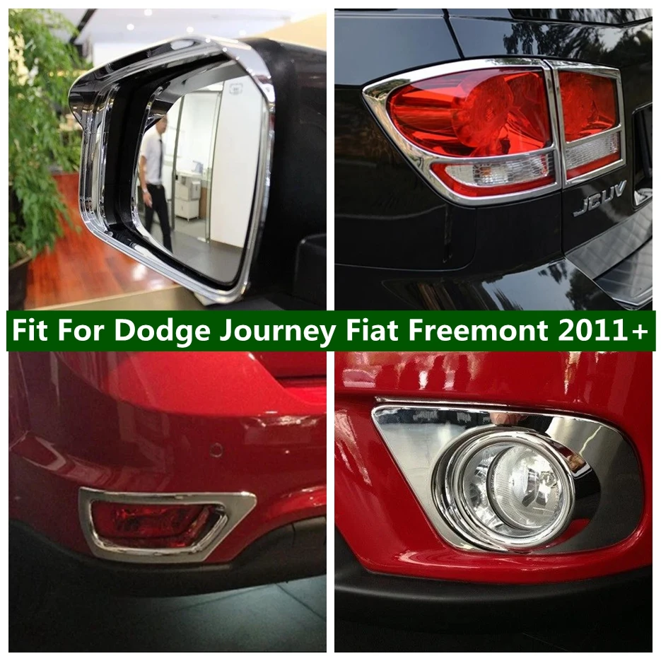 

Rear Trunk Window Wiper Arm Blade Cover Trim Front Fog Light Foglight Lamp Frame Fit For Dodge Journey Fiat Freemont 2011 - 2017