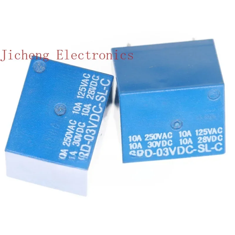 

10PCS New Original Spot SRD-05 06 09 12 24VDC-SL-C 24V Relay 5 Pins