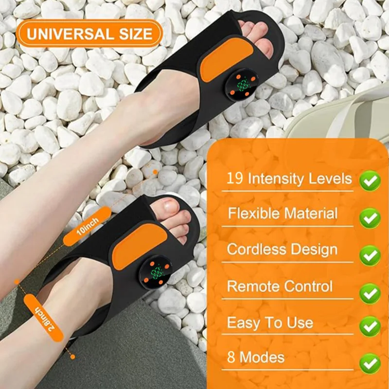 

Customizable Electric Foot Massager Shoe Pad Muscle Stimulation Massage Foot Relaxation Foot Spa Machine Feet Massager Tools