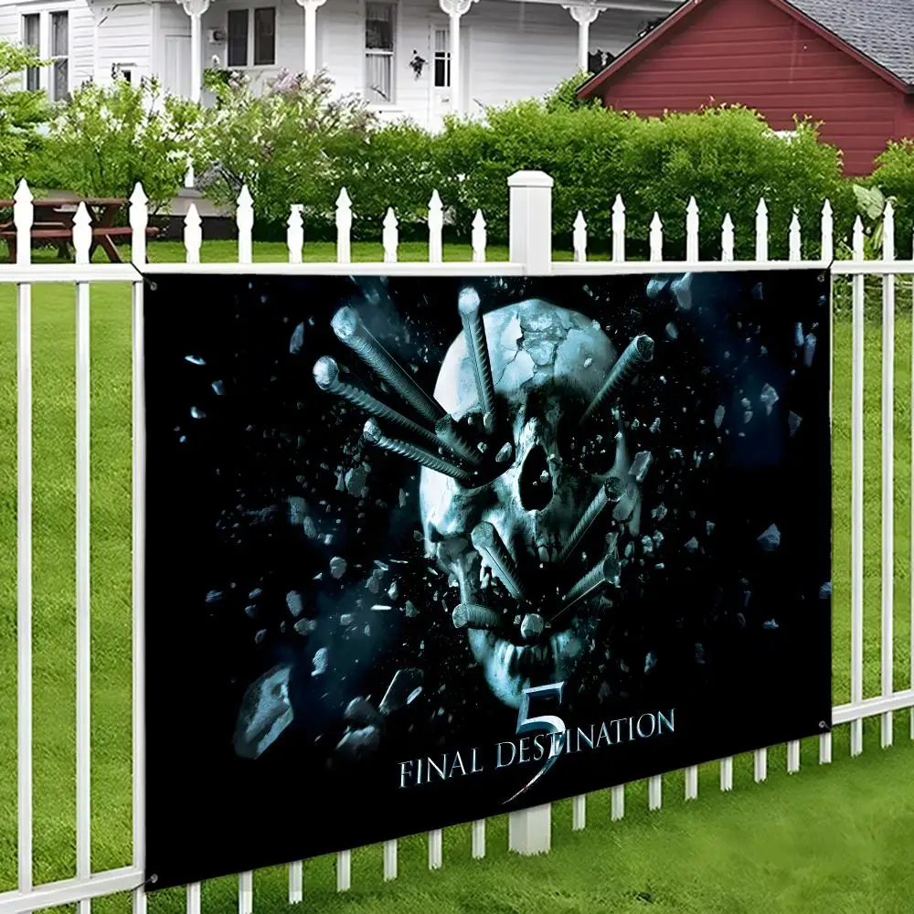 F-Final D-DestinationS Movie Flags Wall Hanging Tapestry Outdoor Decorative flag Background Blanket