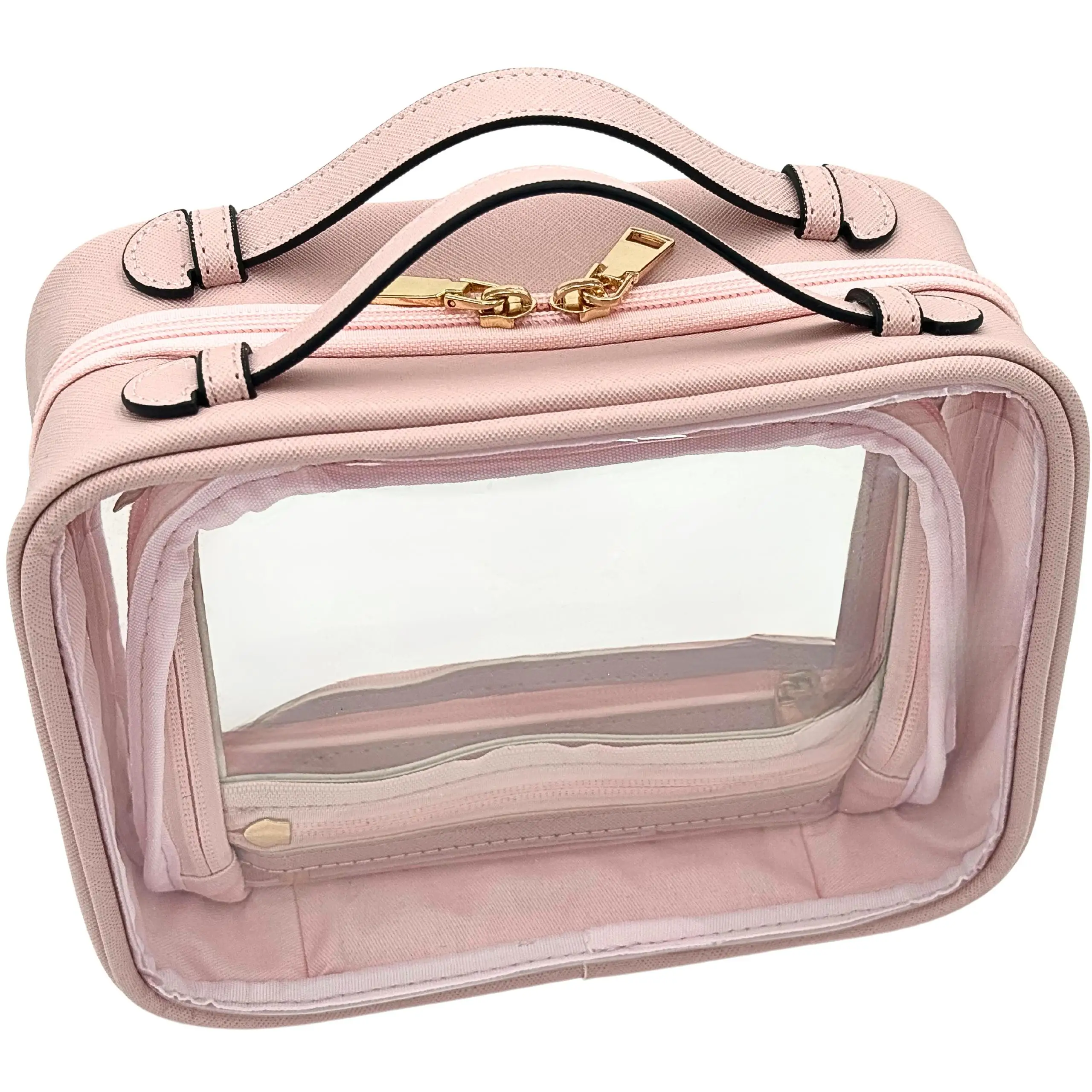 Trousse de maquillage transpar - Women Vanity Bags avis et prix