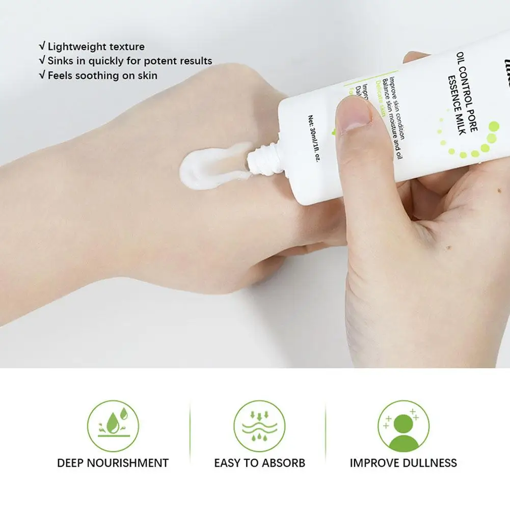 30ml Facial Oil Control Essence Brightening Facial Moisturizing Moisturizing Shrink Pores Improve Dull Skincare Primer Makeup