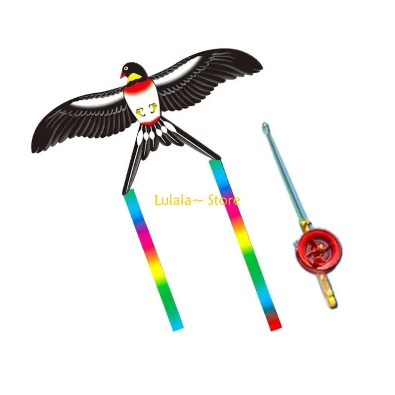 Y4QA Dynamiczne latawce Linia wędki Jaskółki latawce Latawce z długim ogonem Aktywność na plaży na świeżym powietrzu