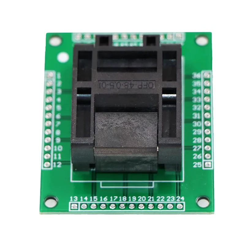QFP48pin-0.5mm-7x7mm chip aging test seat/STM32FSTM32LQFP48 burn-in test seat
