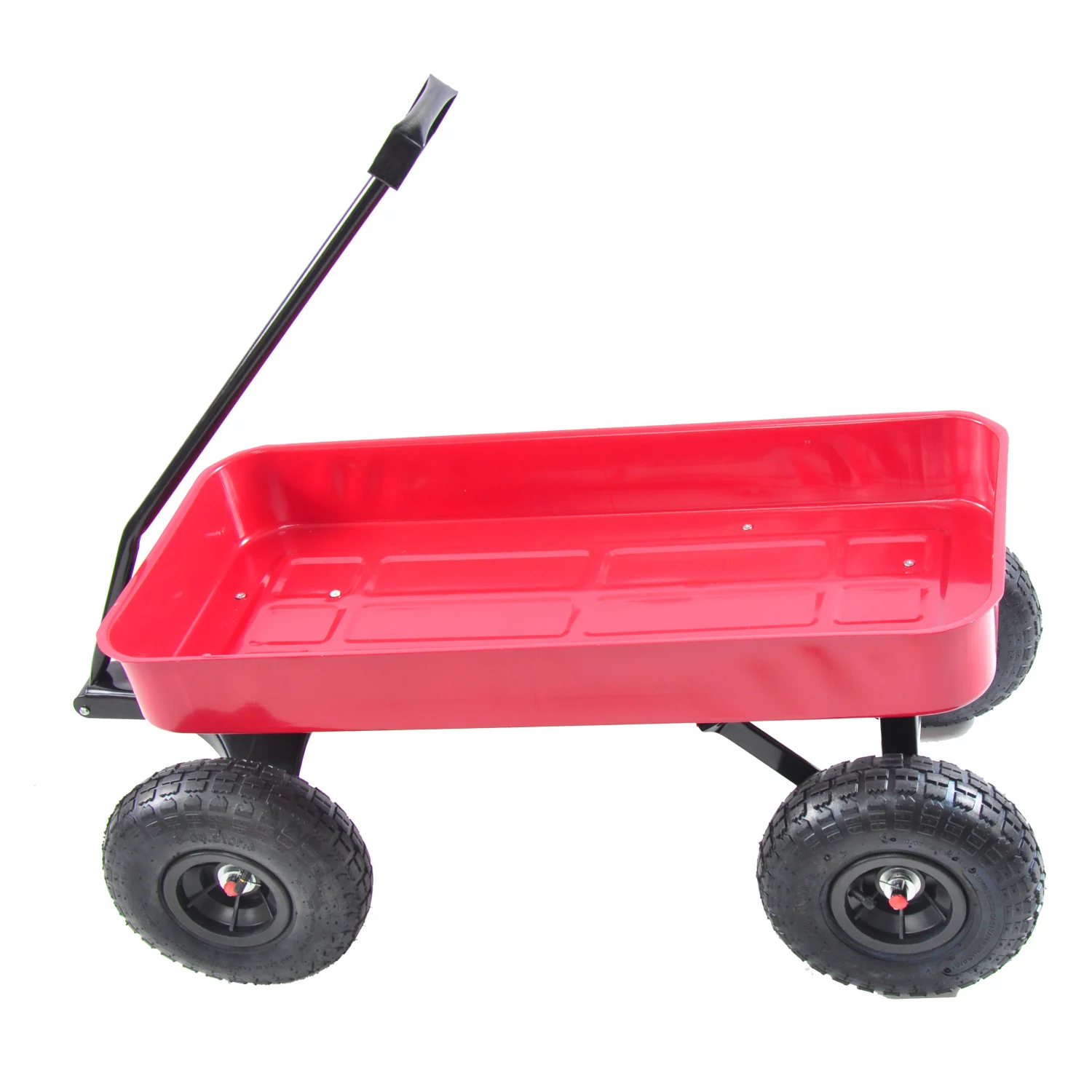 Outdoor Wagon All Terrain Pulling Air Tires Children Kid Garden