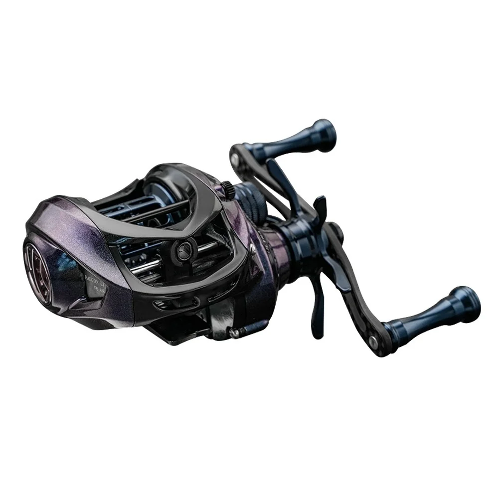 Ultra Light Carbon Baitcasting Reel Drag Alarm System 6BB Magnetic Brake Reel Fishing Tackle Accessories