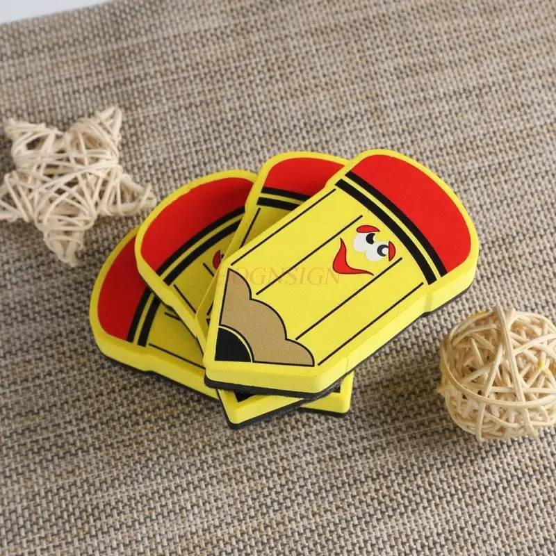 1 قطعة ممحاة السبورة المغناطيسية الكرتونية، قابلة للمسح والمغناطيسي، ممحاة مغناطيسية للأطفال، ممحاة السبورة #3