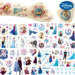 Disney Anime Frozen Elsa Tattoo Stickers Kawaii Disney Princess Anna Stickers Cartoon Children Tattoo Stickers Toys Kids Gifts