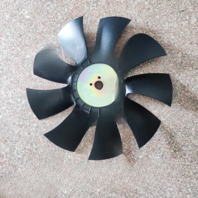 65/75 rubber-tyred excavator 4D32YG30 engine  radiator fan blade.