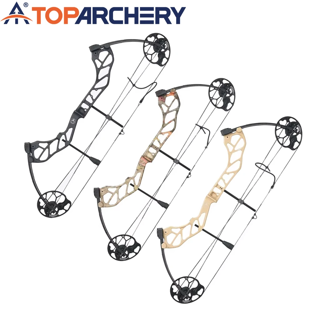 

Toparchery-TP31 Compound Bow, Adjustable Draw Archery with Spanners, Outdoor Sports for Hunting, Shooting Competition, 19-70lbs