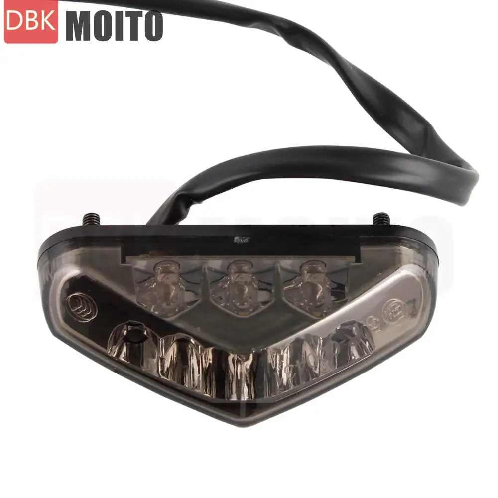 

Motorcycle LED Tail Light Assembly For Duke 690 SMRC 2008-2024 Number Plate Taillight License Light 12V Rear Brake Lamp