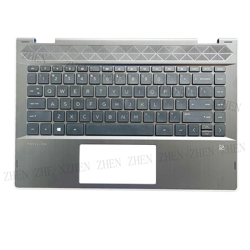S For HP Pavilion X360 14-CD 14M-CD0001DX Laptop Palmrest with Keyboard