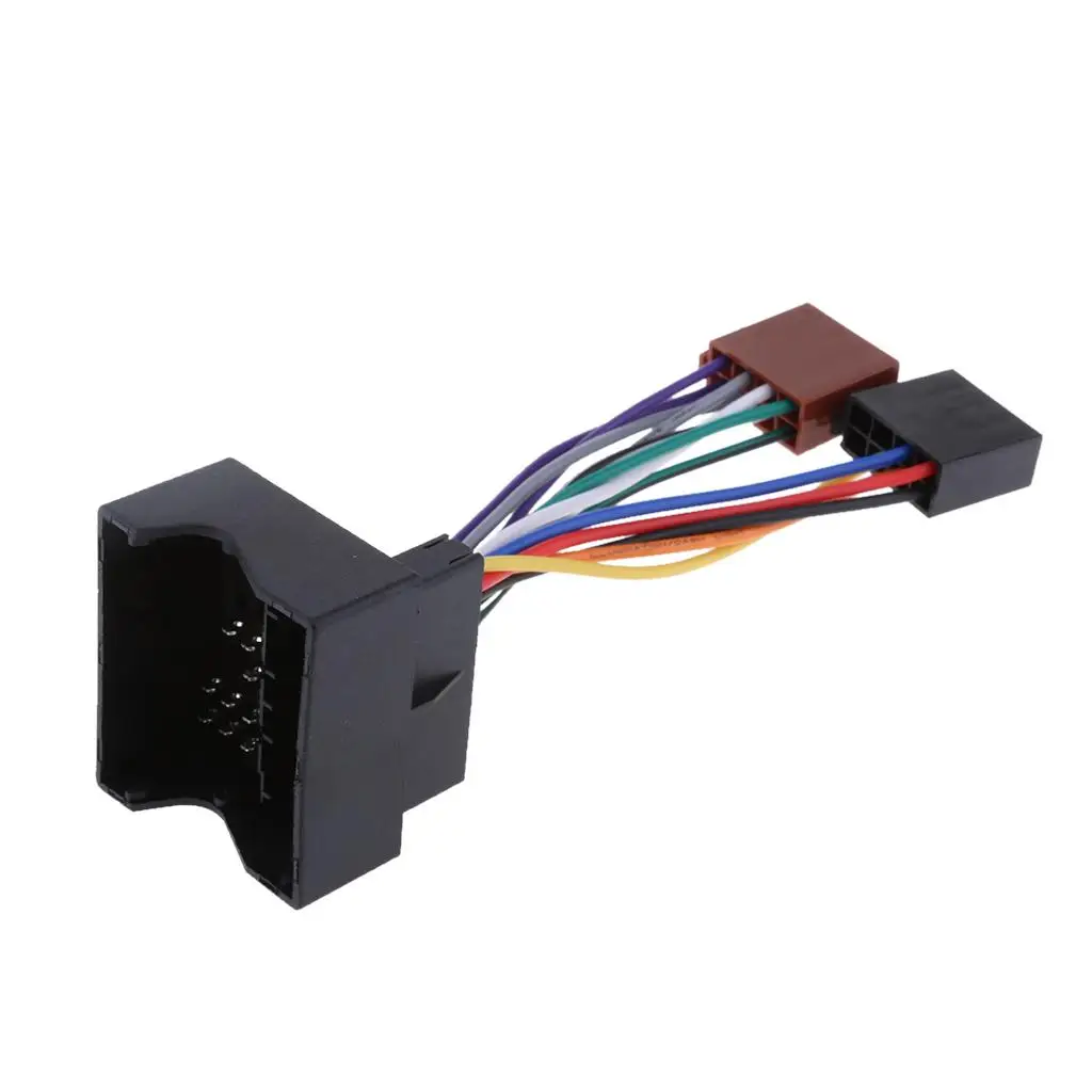New ISO Stereo Head Unit Harness Adaptor Cable for FORD FOCUS C-MAX 2003 for FORD FUSION 2002-2008 ISO Wiring Adapter