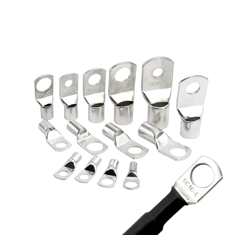 SC Type Wire Nose Terminal SC6 SC10 SC16 SC25 Bare Copper Battery Block Lugs Hole ID 6 8 10 12mm Crimp Wire Connector - Image 5