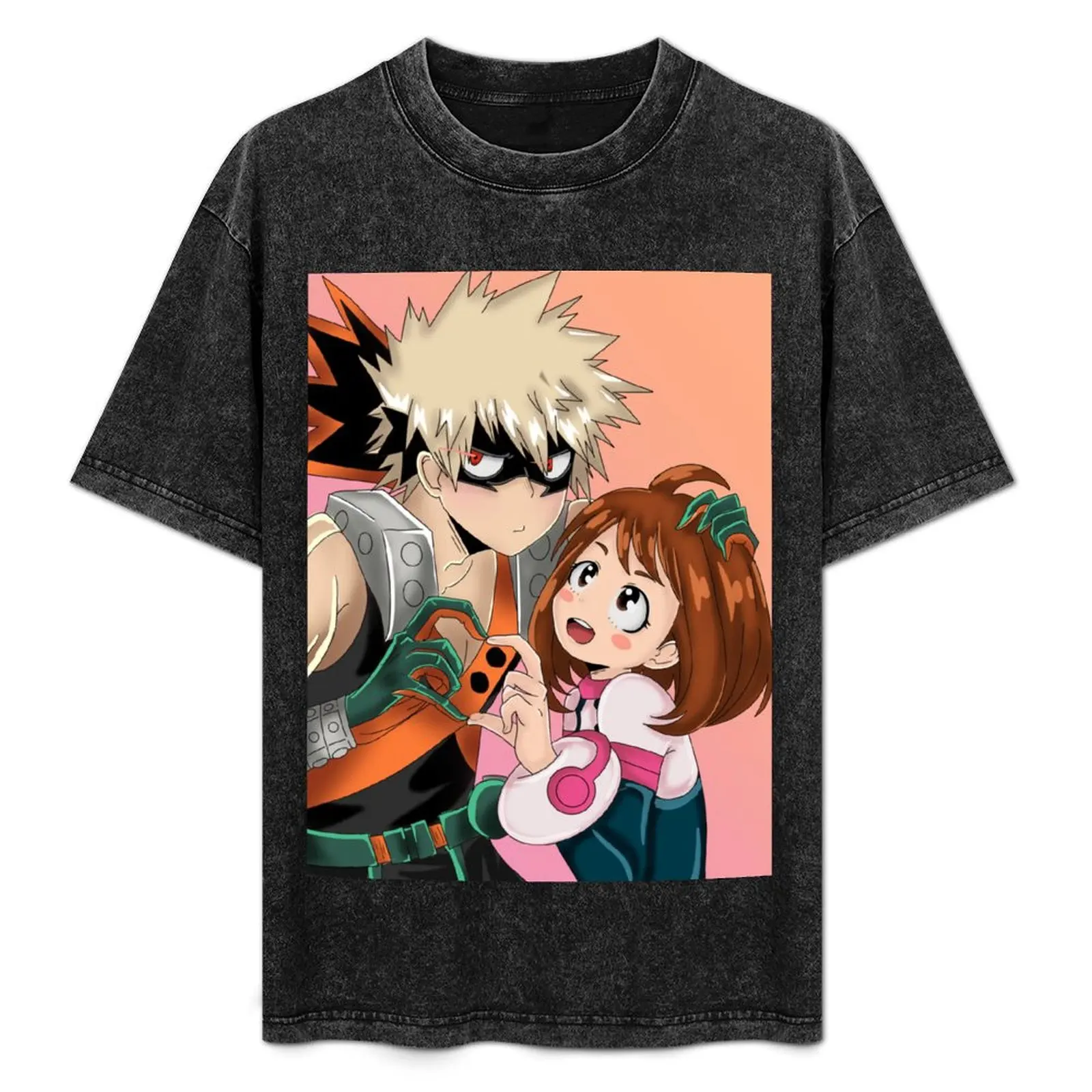 

Bakugou Katsuki & Ochako Uraraka T-Shirt Moisture Wicking Quick Dry Tee