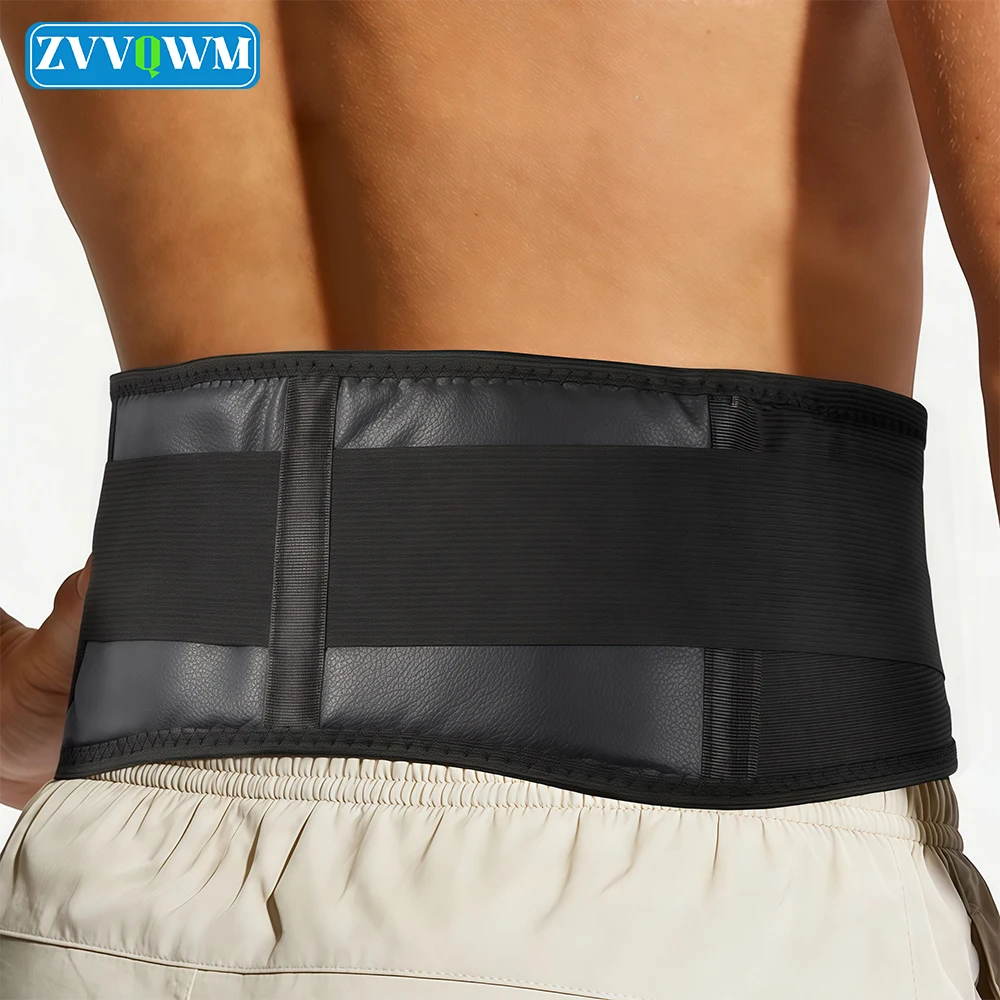 

Tourmaline Self-heating Magnetic Therapy Waist Support Belt, Adjustable Lumbar Back Support Brace for Men Women Sports Exercise