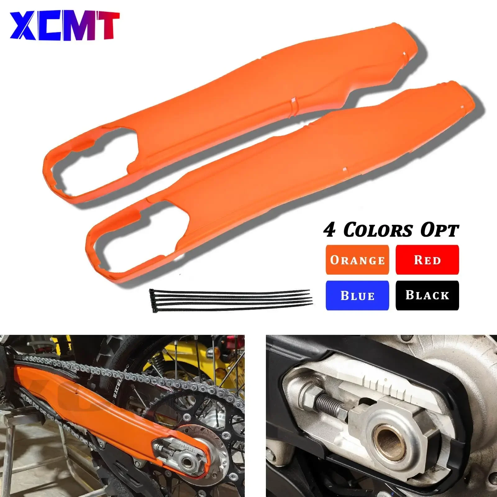 

Motorcycle NEW 2024 Swingarm Swing Arm Protector Cover For KTM SX SXF XC XCF 125 250 300 350 450 Enduro Dirt Pit Bike Parts