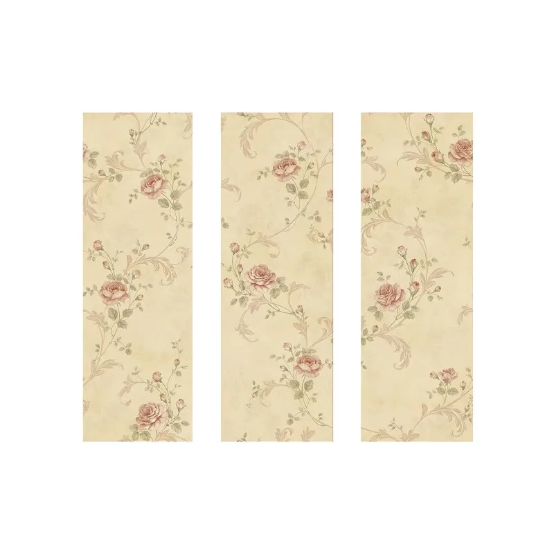 Retro Romantic Rose Brick 400x1200 Bathroom Tile Kitchen Balcony Bathroom