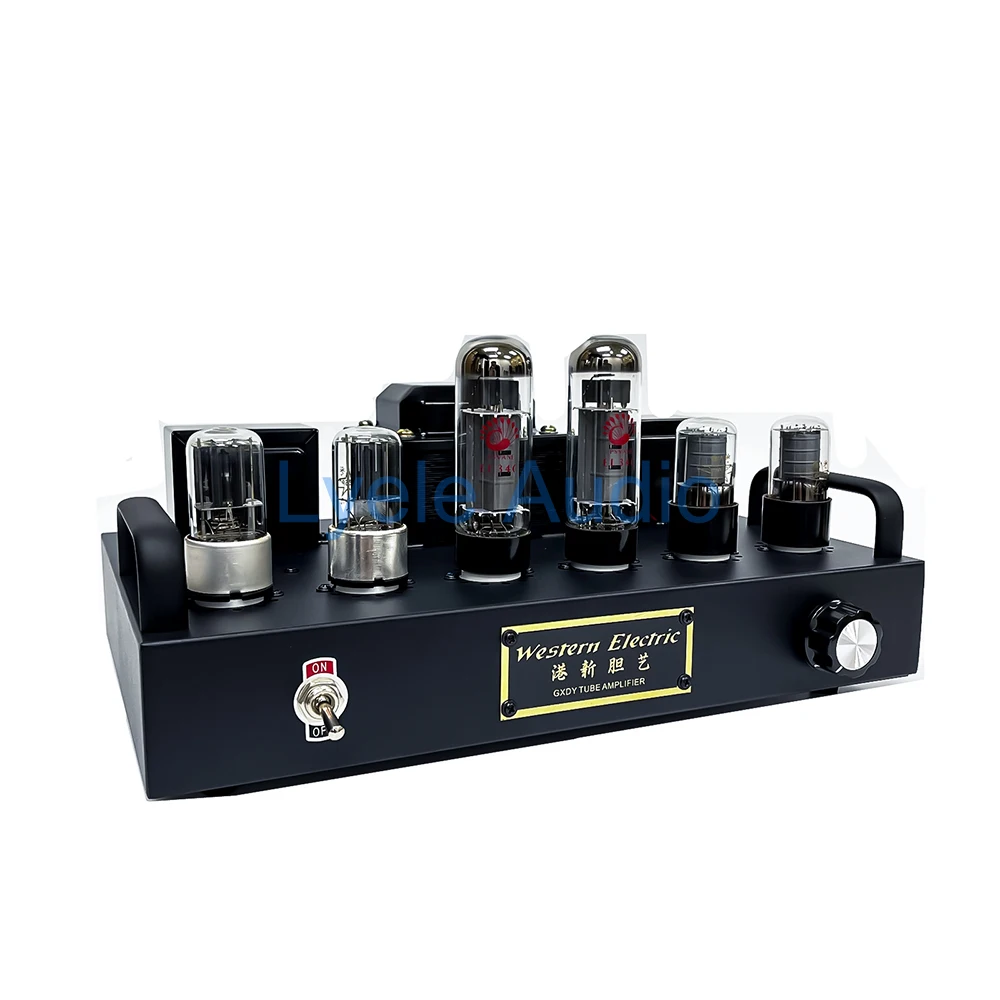Lyele Audio 6p6p/el34 Amplificatore valvolare 7.5W * 2 Amplificatore audio audio HiFi di fascia alta con amplificatore valvolare Bluetooth Classe A