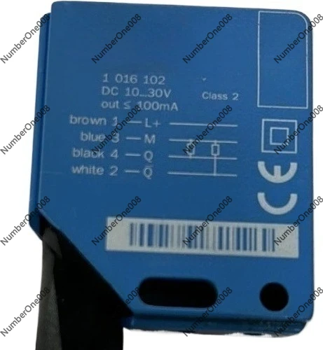 M18 Photoelectric Sensor Switch, DC 10-30V PNP Mirror Reflection Industrial Photoelectric Switch for Conveyor Automation