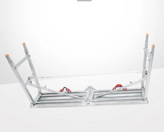 Large Loading Capacity Folding Multifunctional Metal Stool Lifting Scaffolding Engineering Ladder Platform
