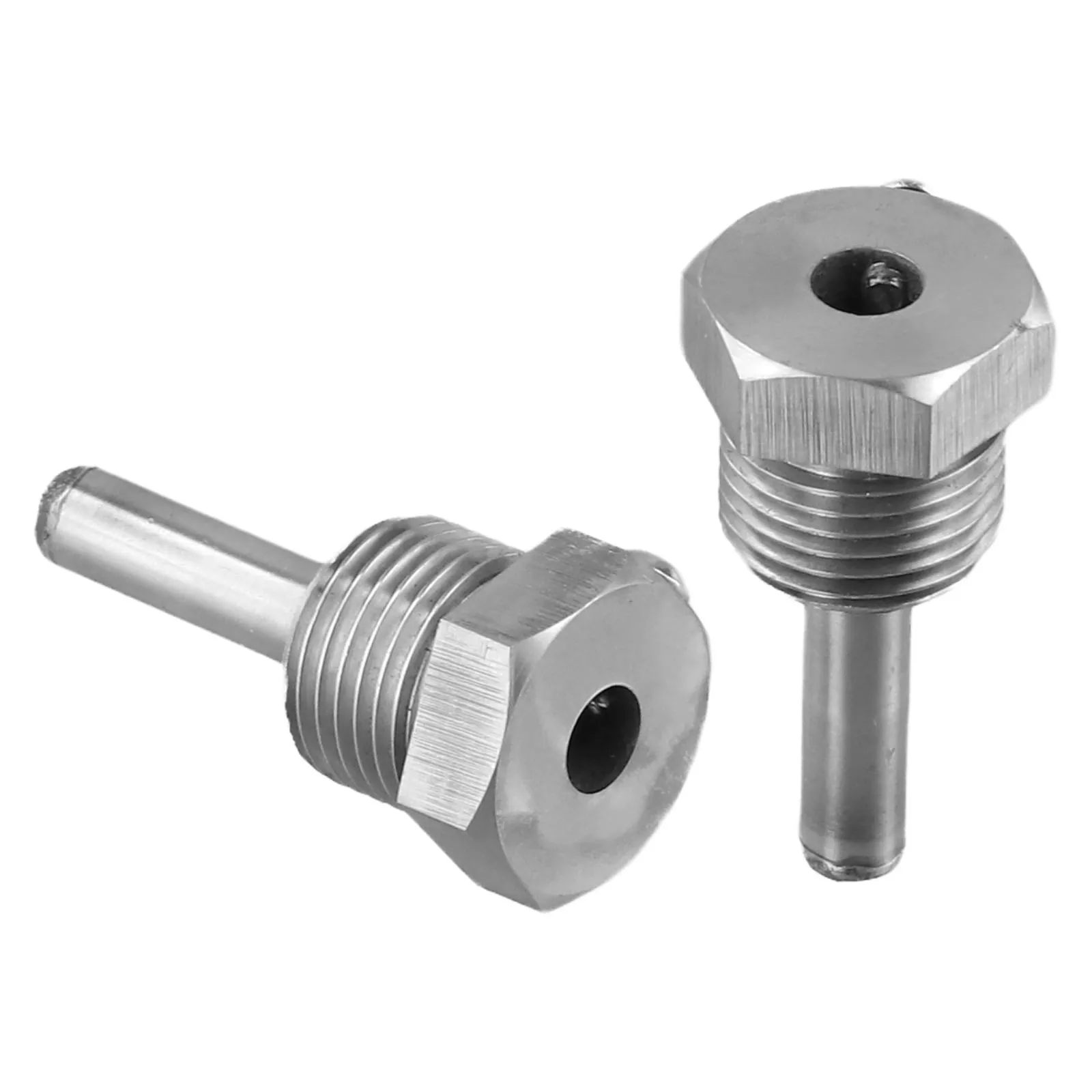 2 Pieces 304 Stainless Steel Immersion Sleeve With Locking Screw G1/2