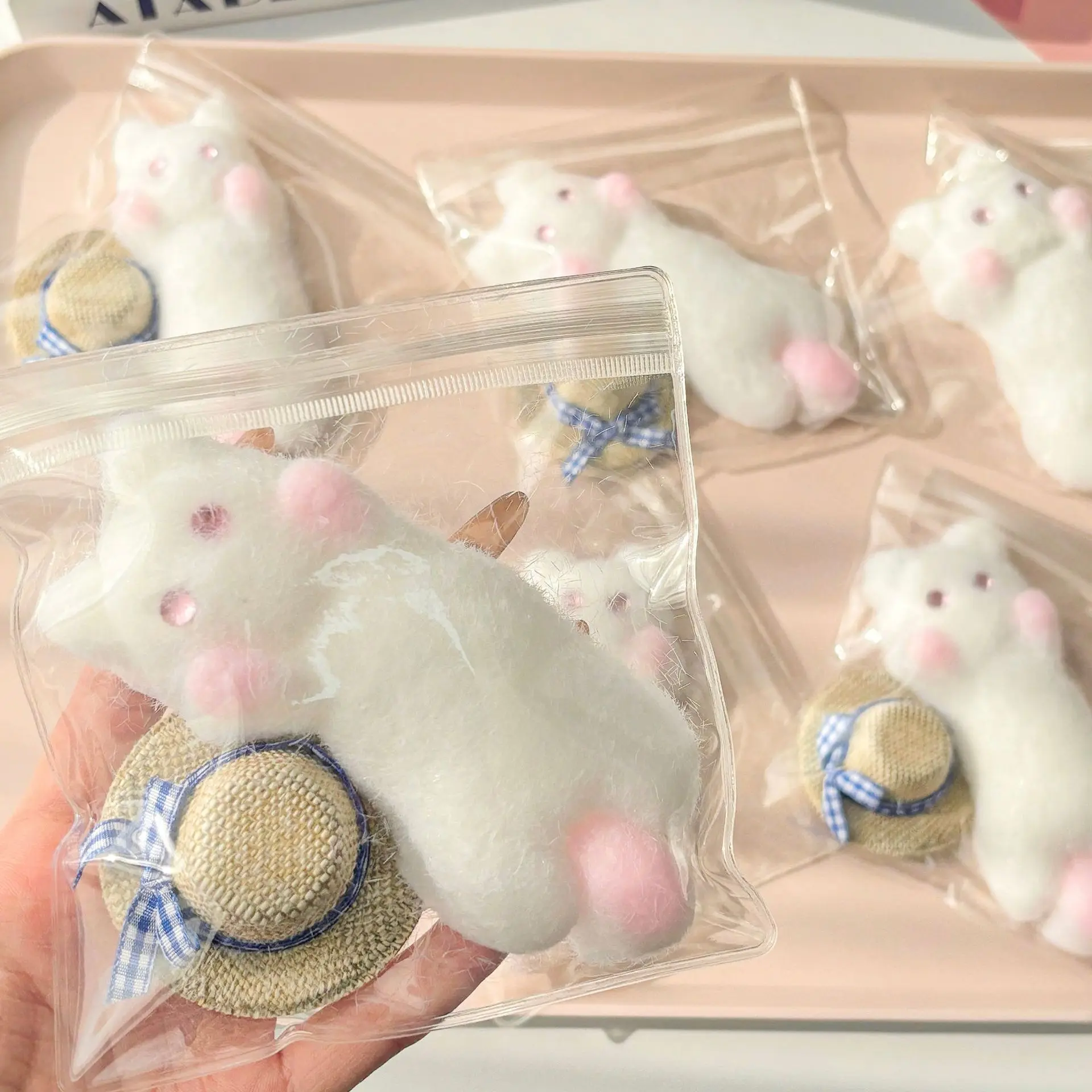 Nette Weiche Squishies Stroh Hut Katze Squeeze Spielzeug Antistress Kitty Taba Squishy Kinder Mädchen Spielzeug Geschenk Stress Ball Erwachsene Sensorischen Spielzeug