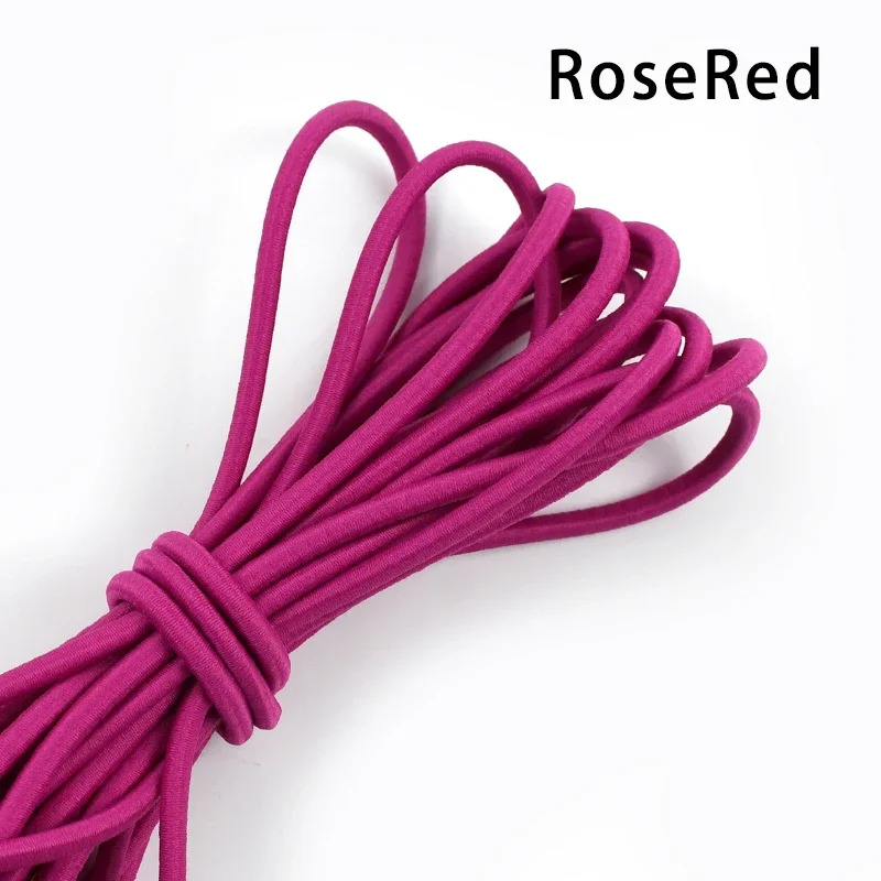 Multicolor Round Elastic Cord Rubber Rope