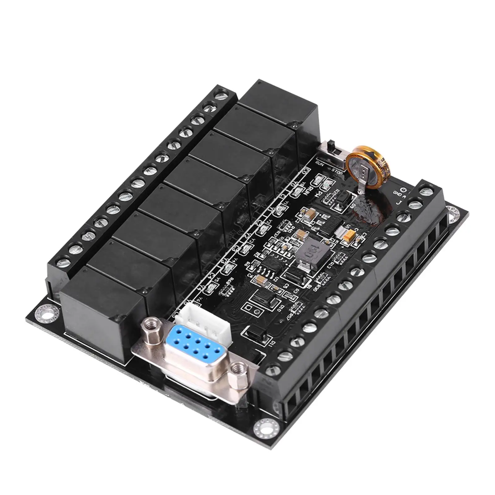 FX1N DC24 PLC Controller 20MR Industrial Control Board Programmable Logic Controller Motor Regulator