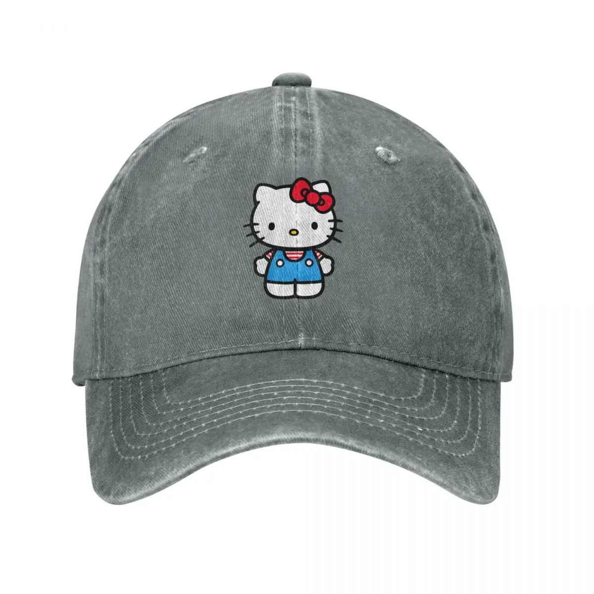 Kit Baseball Cap Men Hats Women Visor Protection Snapback Sanrio Hello Kitty Caps