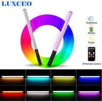 LUXCEO Q508A LED RGB Video Light 3000K-6000K 36 Colors Studio Photo Lighting Bar Baton Remote Control For Youtube TikTok Vlog