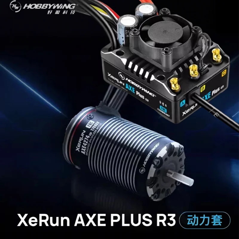 Hobbywing Xerun Axe Plus R3 Pioneering Axe Remote Control Car Waterproof Brushless Electric Adjustment Motor 4274 550l-3300kv