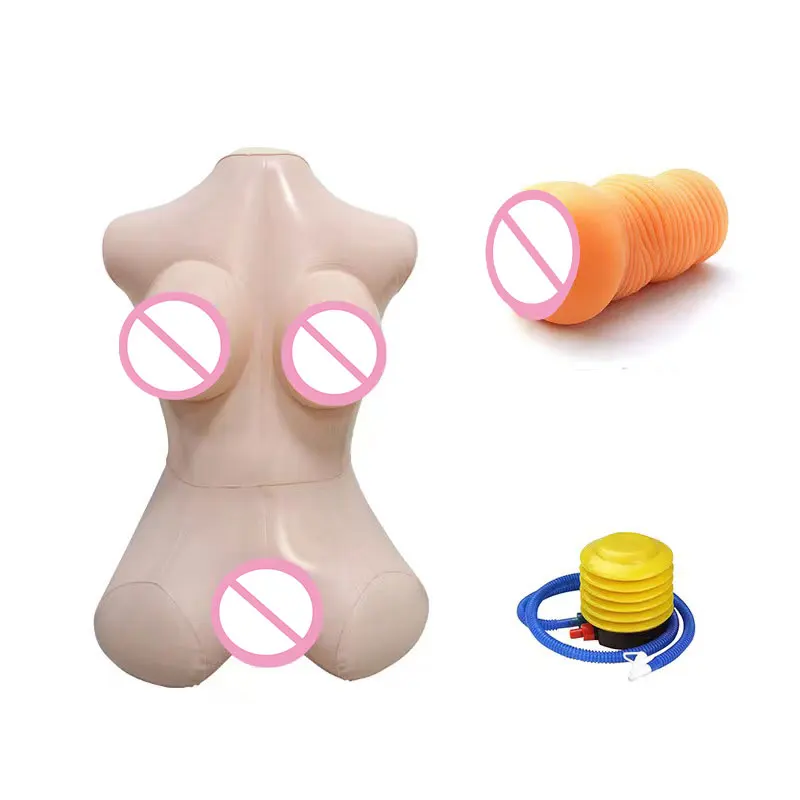 The latest! Inflatable semi-sex dolls can move the vagina easily to store and clean male masturbators as adult sex toys for men