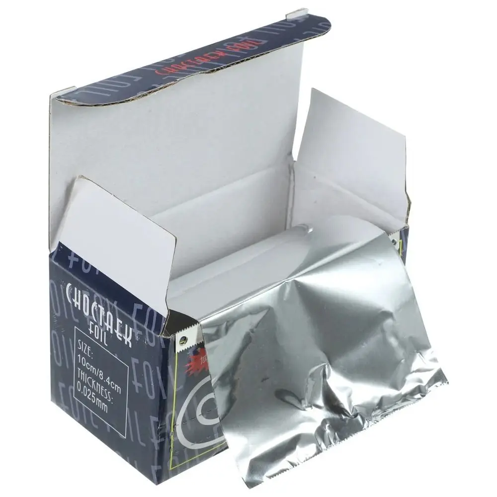 New Disposable Salon Aluminum Foil Silver 8.4CMx4M Salon Foils Hair Foils Roll