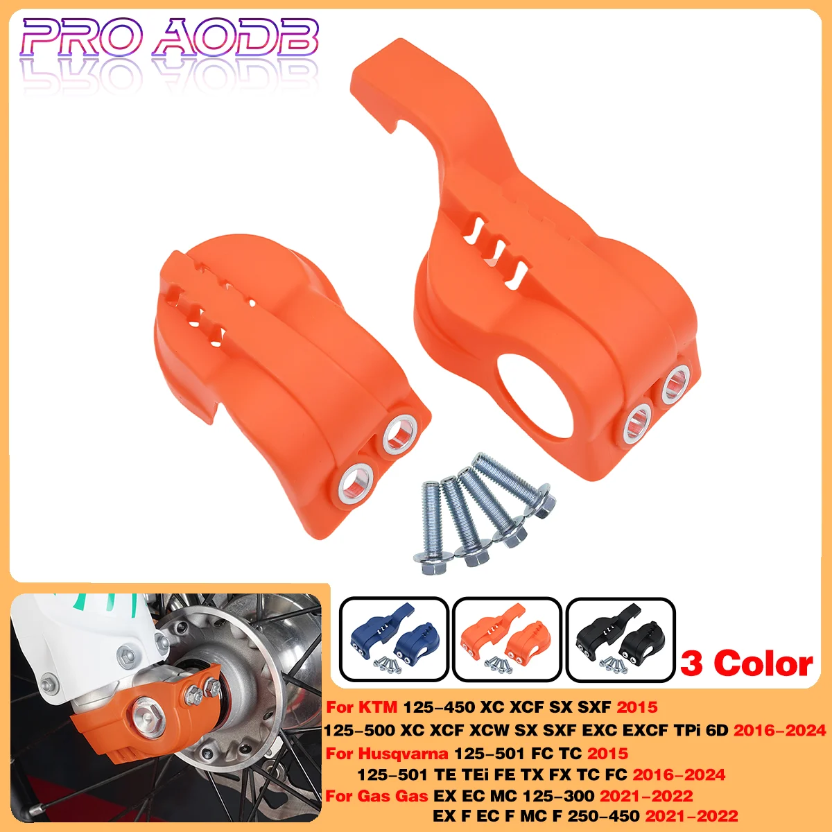 

Motorcycle Fork Bottom Shoe Guard Cover Protector For KTM 125-500 XC XC-F XC-W SX SX-F EXC EXC-F TPi 6D 2016-2024 For Husqvarna