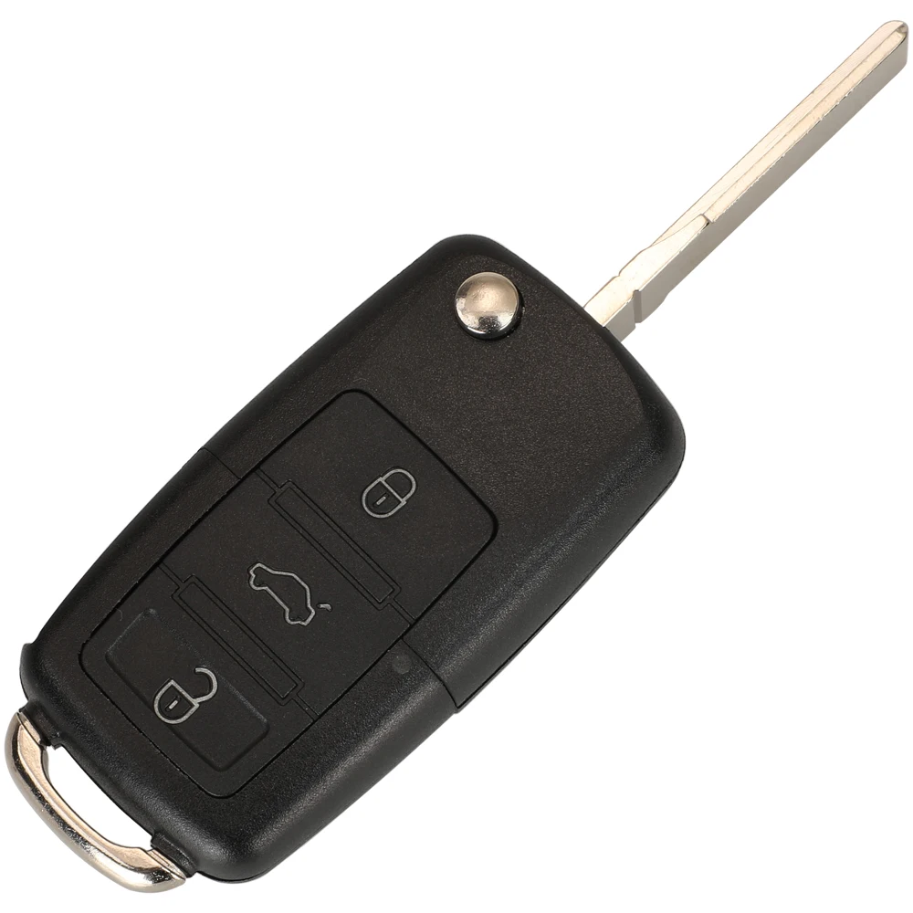 Jingyuqin Portachiavi per auto intelligente 433MHZ ID48 1K 0959753 N 7N 5837202 Per VW PASSAT Skoda Fabia Octavia CADDY GOLF POLO HU66 Lama