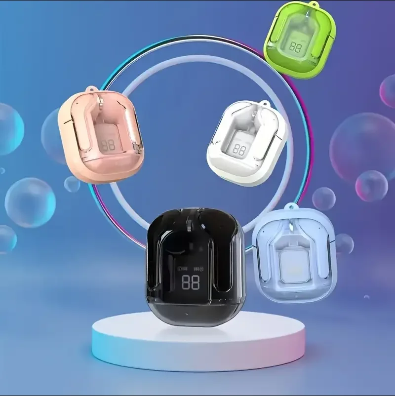 (Buy Earphone And Get: Protective Case + Lanyard)T2 Gaming Earbuds TWS Bluetooth 5.3 HIFI Bass Wireless Headphone Sports Headset