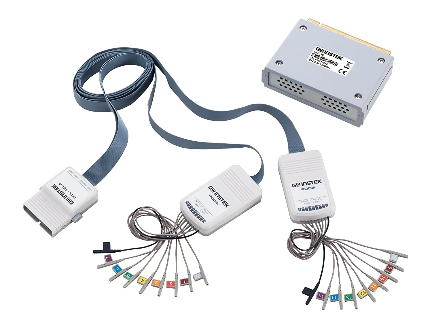 GWINSTEK DS2-16LA 16-Channel Logic Analyzer with GLA-16 Card and Probe 1 Year Warranty