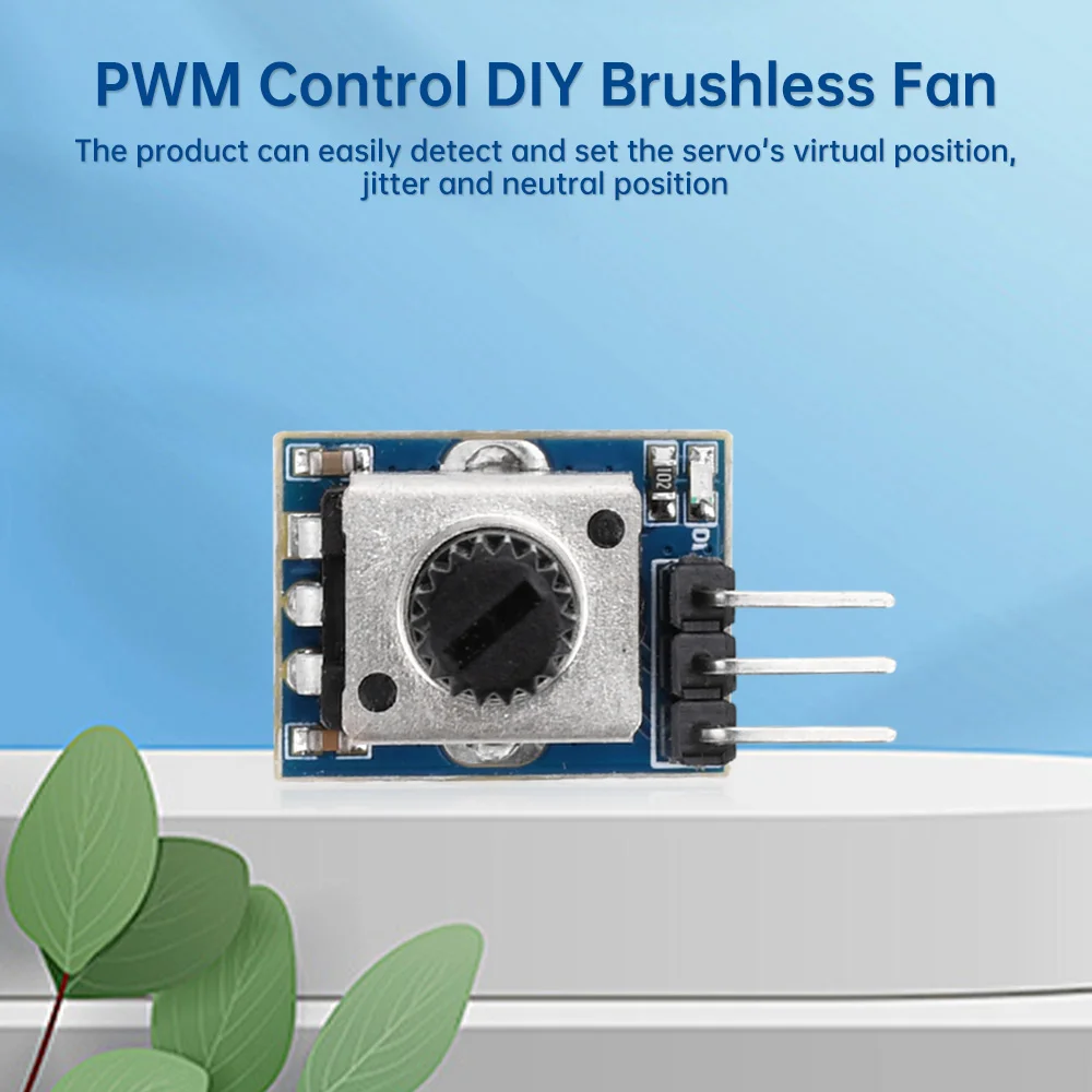 5-24V Small Servo Motor Tester Diy Brushless Fan Model Aircraft Motor Speed Controller PWM Servo Tester